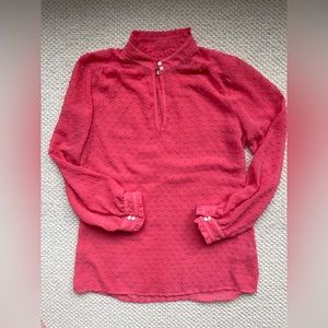 J Crew Pink Blouse